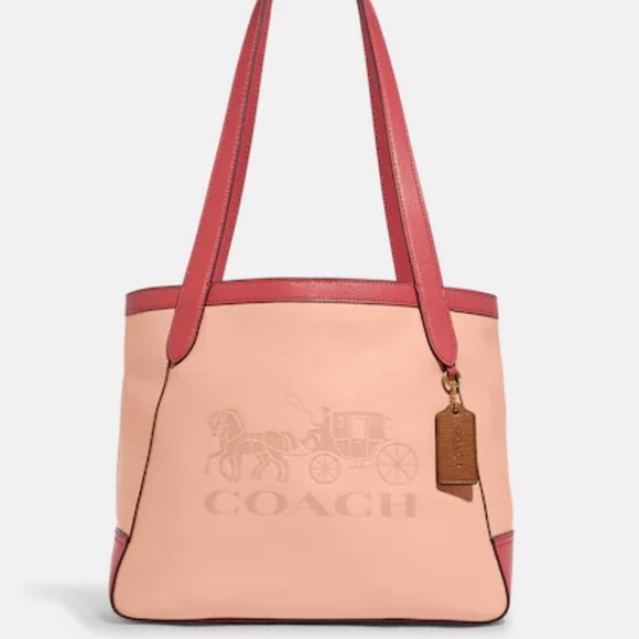 NWT Coach tote, lovely colors and design - Picture 1 of 15